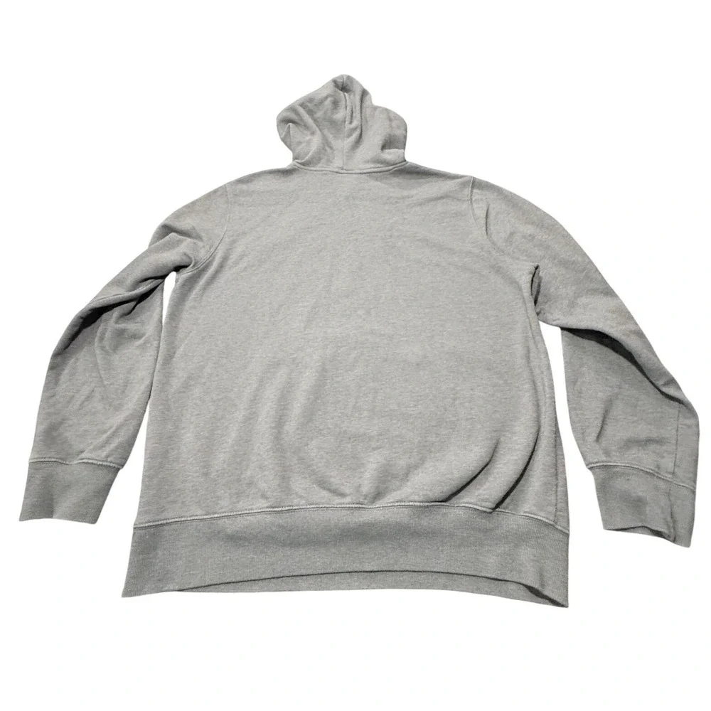 The North Face Mens Gray Graphic Half Dome Logo Pullover Hoodie Large NF0A3X9I